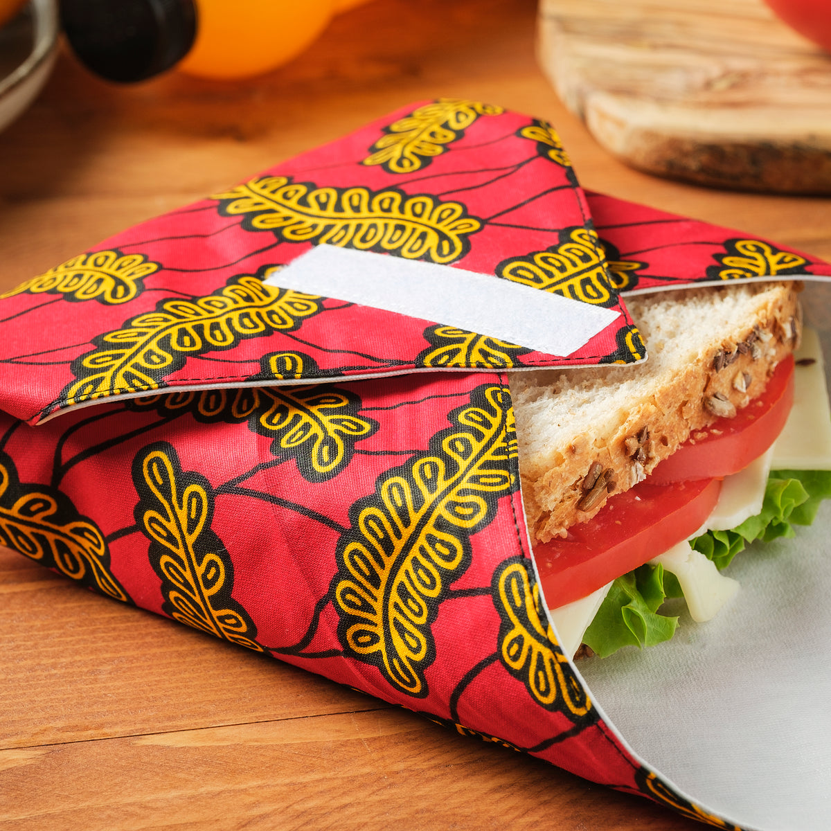 Reusable Sandwich Wrap – Red