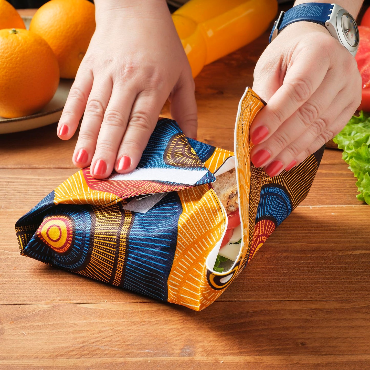 Reusable Sandwich Wrap