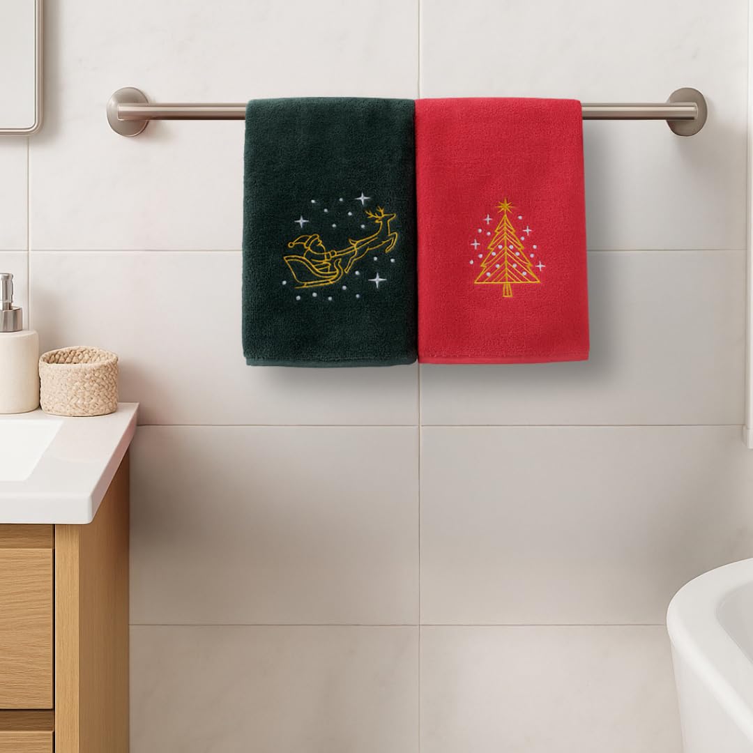 Rosula Studio Christmas Towels Gift Set