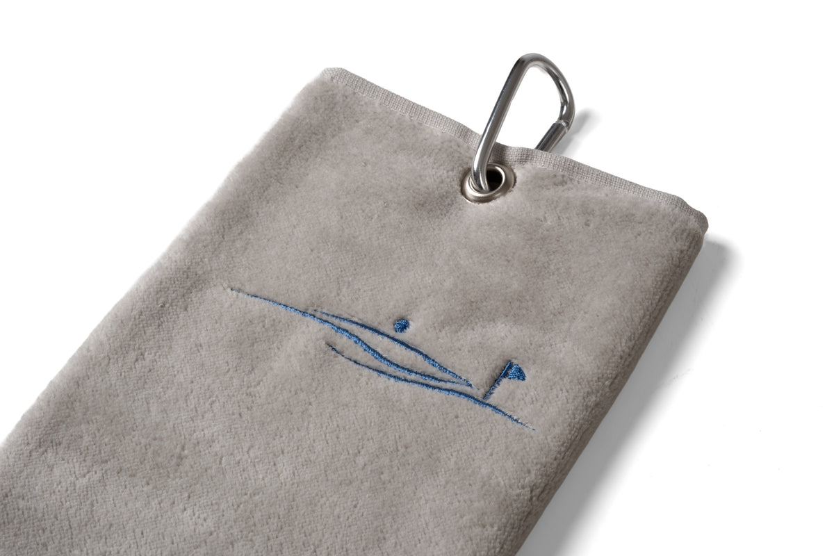 Rosula Studio Golf Towel – 50 x 40 cm Tri-Fold Cotton Towel