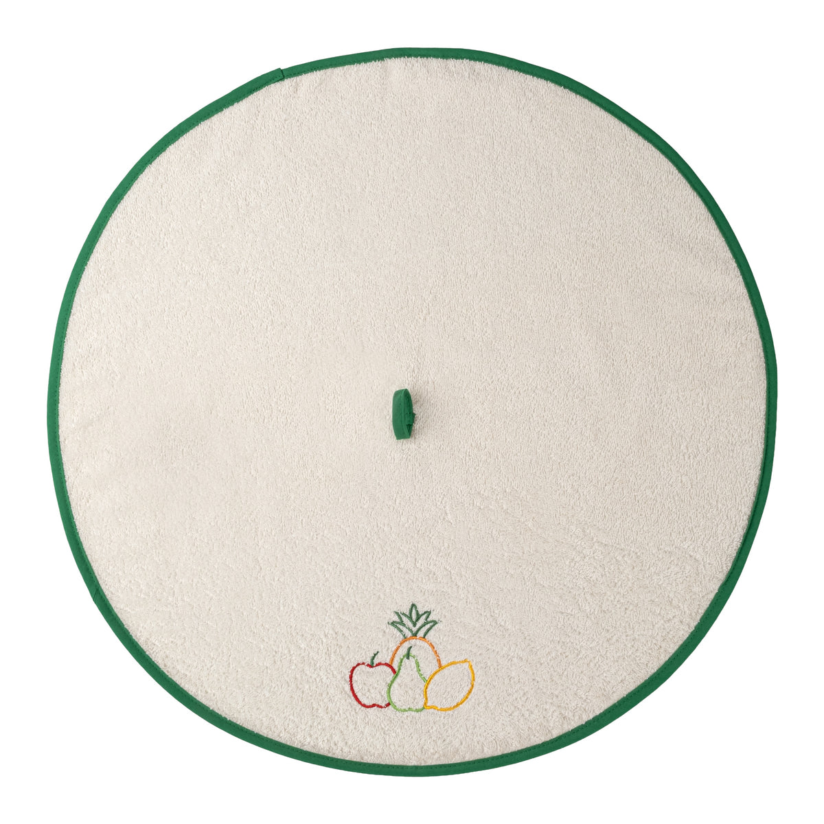 Rosula Studio Round Hanging Kitchen Towel – 60 cm Cotton Terry