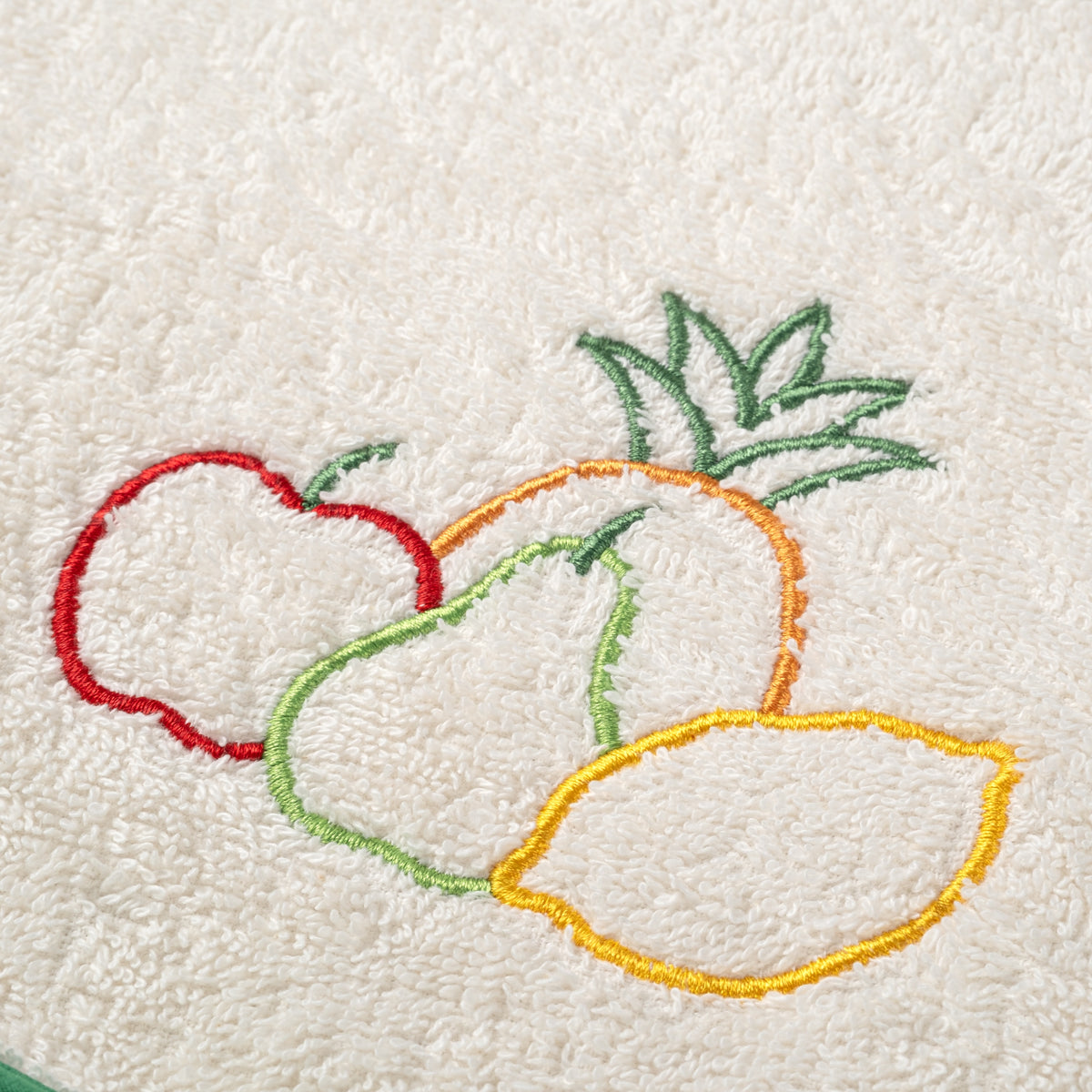Rosula Studio Round Hanging Kitchen Towel – 60 cm Cotton Terry