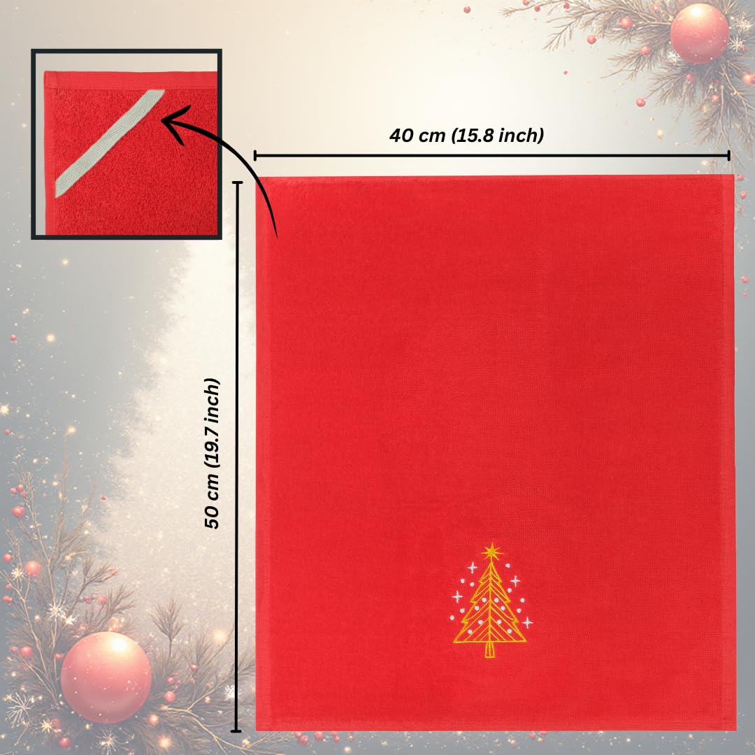 Rosula Studio Christmas Towels Gift Set