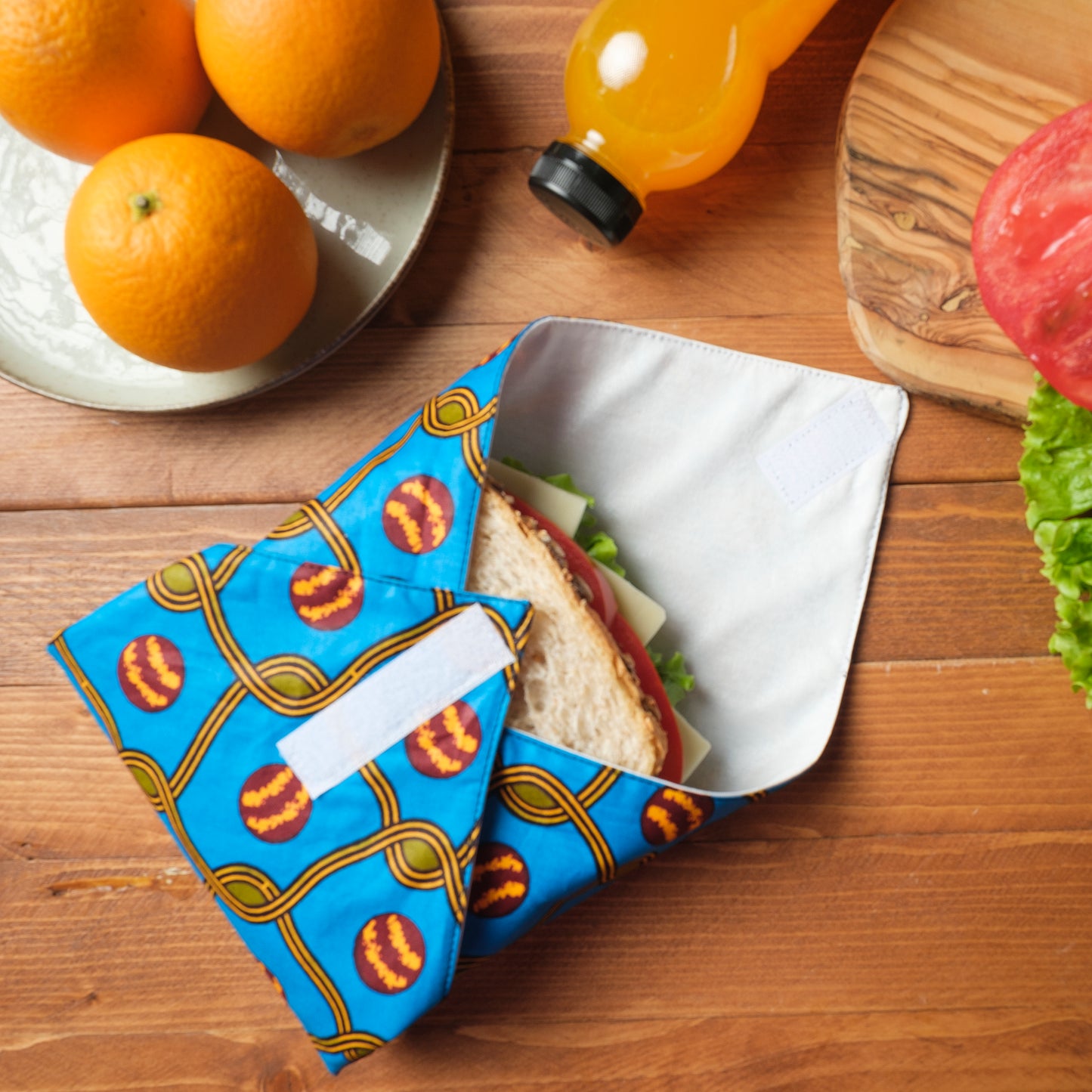 Reusable Sandwich Wrap