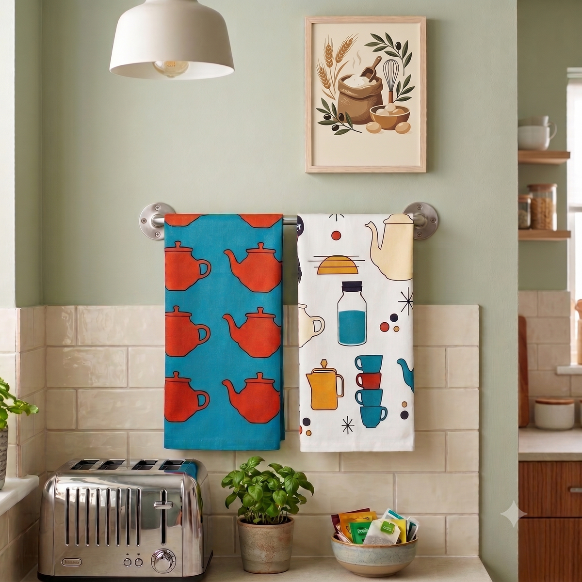 Cotton Tea Towel Set of 2 – 50 x 70 cm