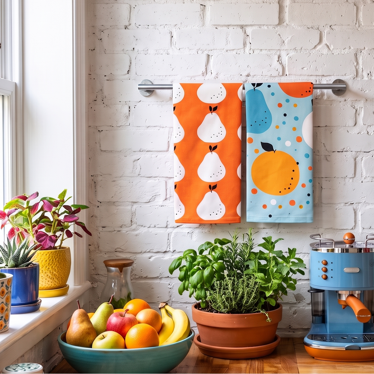 Cotton Tea Towel Set of 2 – 50 x 70 cm